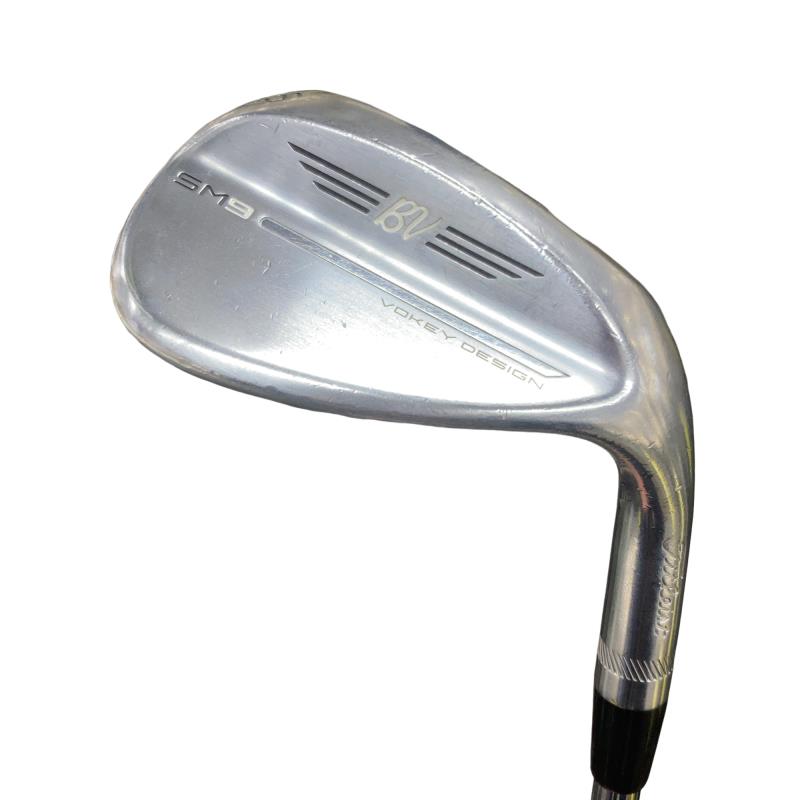 【中古】 タイトリスト VOKEY SPIN MILLED SM9 ツアークロム 56°/12°D ウェッジ WG NS PRO 950GH neo (フレックスS) メンズ 男性用 右利き 右用 Dランク ゴルフクラブ