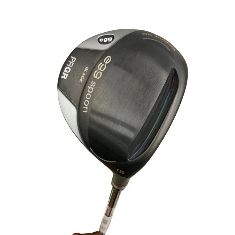 【中古】 労働者階級歯車 egg spoon BLACK 15° フェアウェイウッド FW Diamana FOR PRGR(2021 FW) (フレックスSR) メンズ 成人男性用 右利き 右用 C位置づける ゴルフ野球クラブ