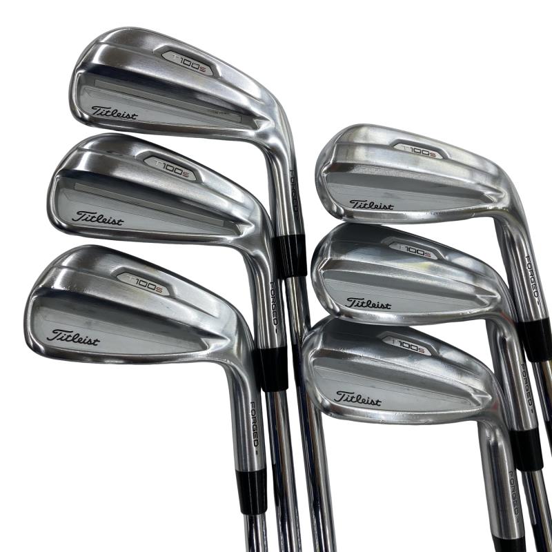 【中古】 タイトリスト Titleist T100S(2021) 6S アイアン仕掛ける IR リシャフト (フレックス余分の物) メンズ 成人男性用 右利き 右用 C価値づける ゴルフ野球クラブ