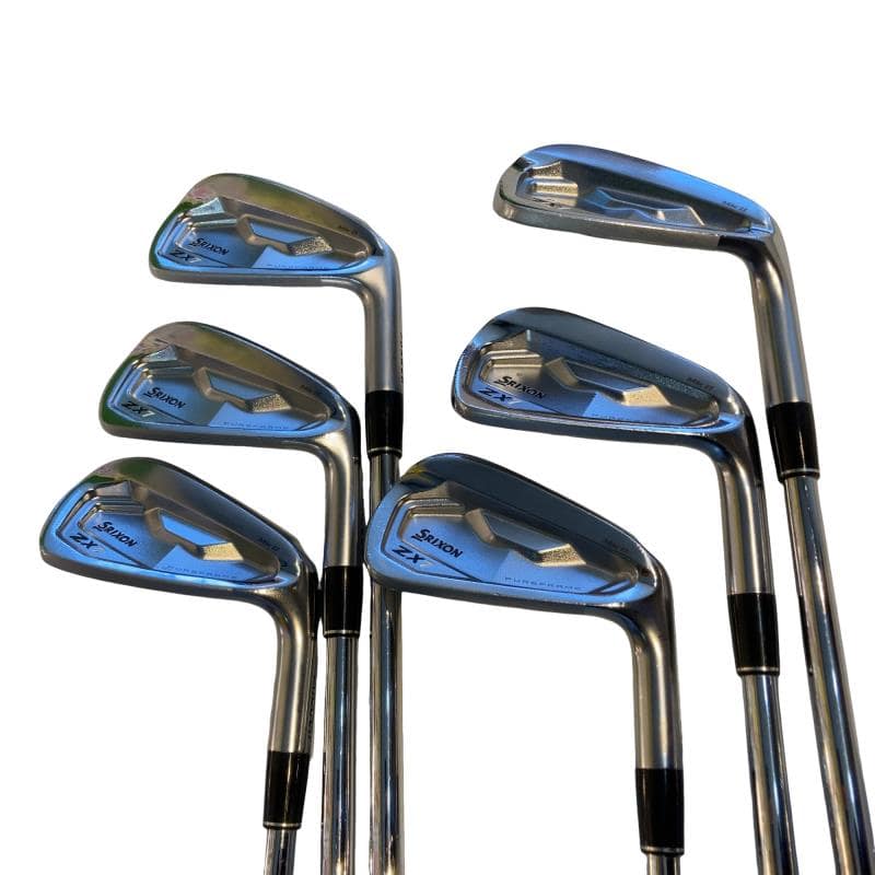 【中古】 ダンロップ SRIXON ZX7 Mk II 6S アイアンセット IR NS PRO MODUS3 TOUR105 D.S.T (フレックスS) メンズ 男性用 右利き 右用 Cランク ゴルフクラブ