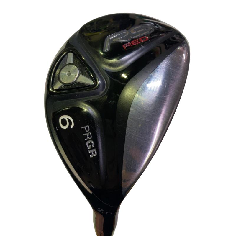 【中古】 プロギア RS RED U6 ユーティリティ UT Speeder EVOLUTION FOR PRGR(UT) (フレックスR) メンズ 男性用 右利き 右用 Cランク ゴルフクラブ