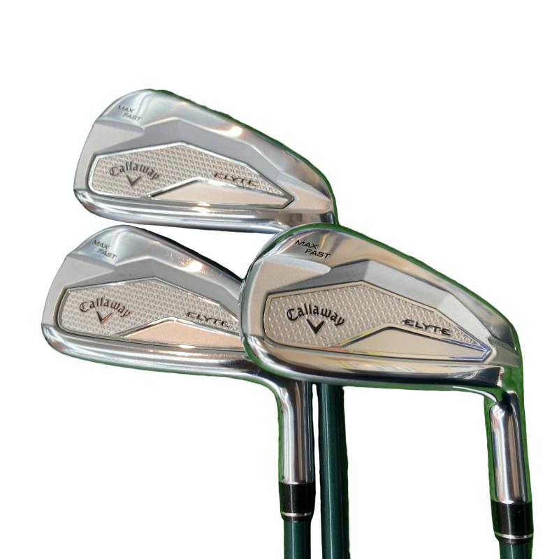 【中古】 キャロウェイ ELYTE MAX FAST 5S アイアン仕掛ける IR LIN-Q GREEN 40 for CW(ELYTE IR) (フレックスR) メンズ 成人男性用 右利き 右用 C価値づける ゴルフ野球クラブ