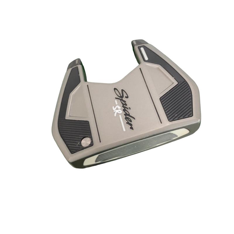 【中古】 テーラーメイド Spider SR PLATINUM/WHITE フローネック 34インチ パター PT スチール (フレックスその他) メンズ 男性用 右利き 右用 Cランク ゴルフクラブ