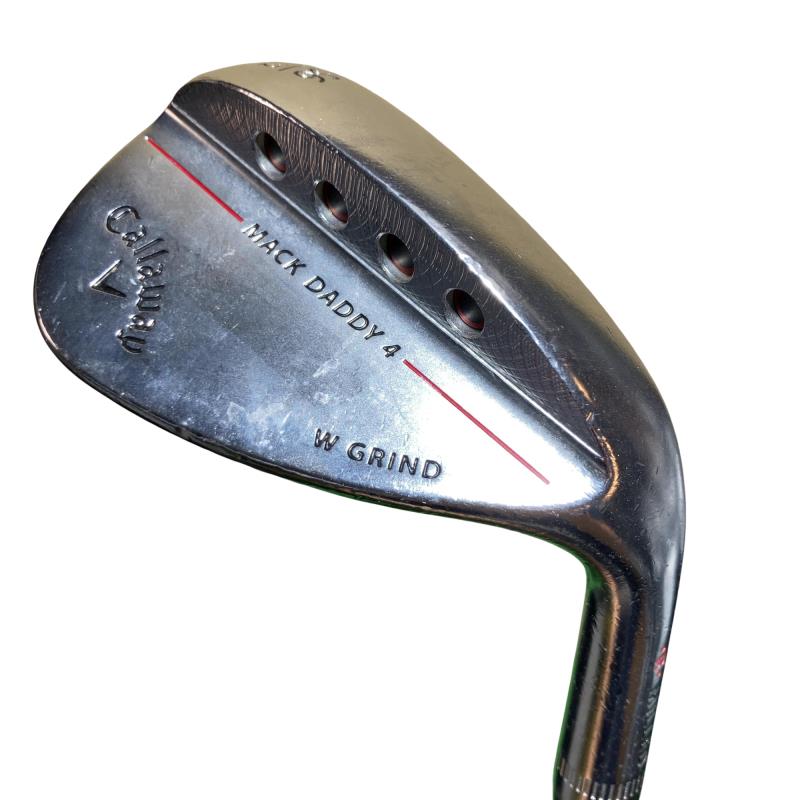【中古】 キャロウェイ MACK DADDY 4 Crメッキ 56°/12°W ウェッジ WG NS PRO 950GH (フレックスS) メンズ 成人男性用 右利き 右用 C位置づける ゴルフ野球クラブ