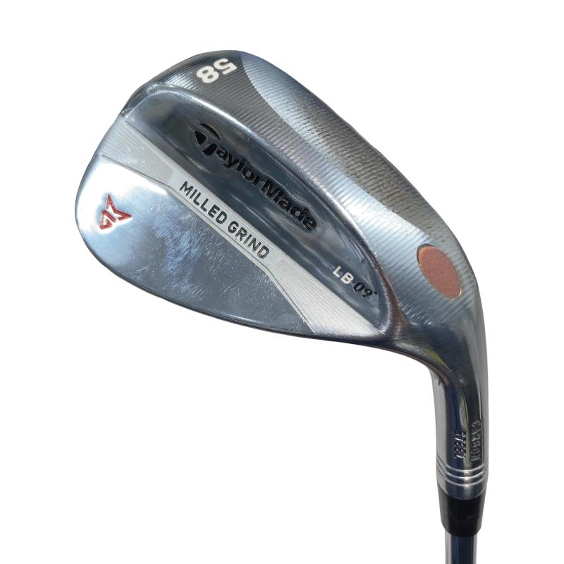 【中古】 仕立て屋お手伝いさん Taylor Made MILLED GRIND 58°/09° ウェッジ WG Dynamic Gold (フレックスS) メンズ 成人男性用 右利き 右用 C位置づける ゴルフ野球クラブ