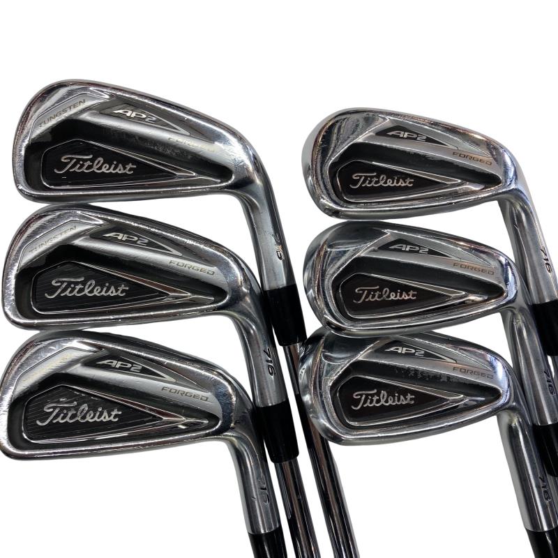 【中古】 タイトリスト Titleist AP2 716 6S アイアンセット IR Dynamic Gold AMT (フレックスS) メンズ 男性用 右利き 右用 Cランク ゴルフクラブ