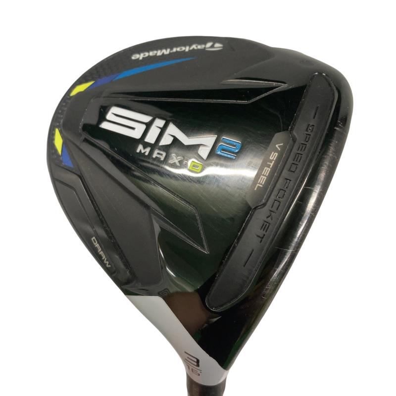 【中古】 テーラーメイド SIM2 MAX-D 3W レディース フェアウェイウッド FW TENSEI BLUE TM40(SIM2 FW) (フレックスL) レディース 女性用 右利き 右用 Cランク ゴルフクラブ