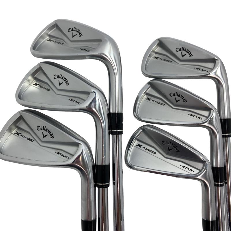 【中古】 キャロウェイ X FORGED STAR(2024) 6S アイアンセット IR NS PRO 950GH neo (フレックスS) メンズ 男性用 右利き 右用 Cランク ゴルフクラブ|ゴルフパートナー 中古クラブ店