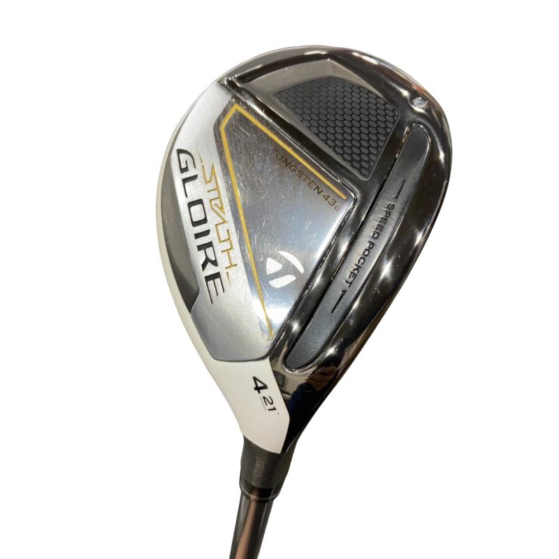 【中古】 テーラーメイド STEALTH GLOIRE U4 ユーティリティ UT SPEEDER NX for TM(UT) (フレックスSR) メンズ 男性用 右利き 右用 Cランク ゴルフクラブ