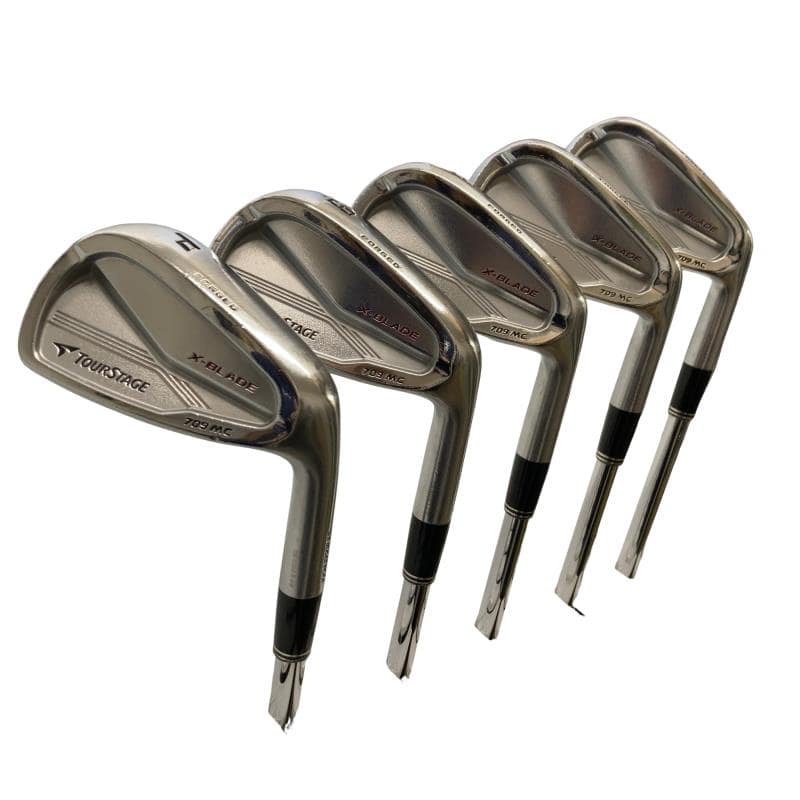 【中古】 ブリヂストン TOURSTAGE X-BLADE 709 MC 6S アイアンセット IR Dynamic Gold (フレックスS) メンズ 男性用 右利き 右用 Cランク ゴルフクラブ