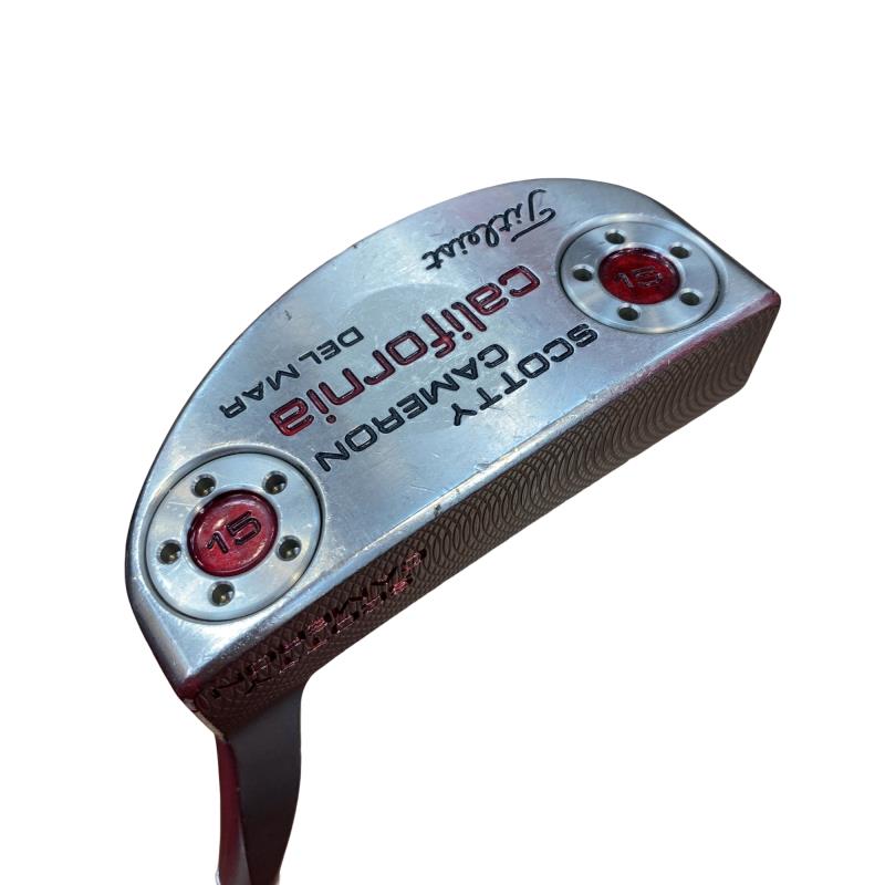 【中古】 タイトリスト SCOTTY CAMERON California DEL MAR(2012) 34in パター PT スチール写真 (フレックス余分の物) メンズ 成人男性用 右利き 右用 C序列付ける ゴルフ野球クラブ