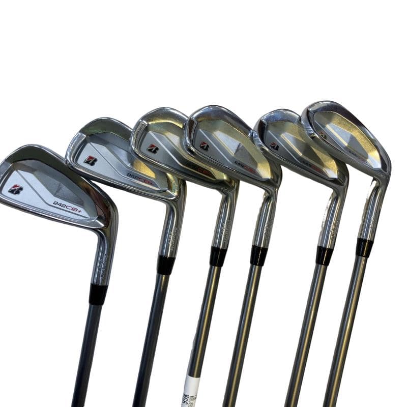 【中古】 ブリヂストン BRIDGESTONE 242CB+ 6S アイアン仕掛ける IR リシャフト (フレックス余分の物) メンズ 成人男性用 右利き 右用 C価値づける ゴルフ野球クラブ