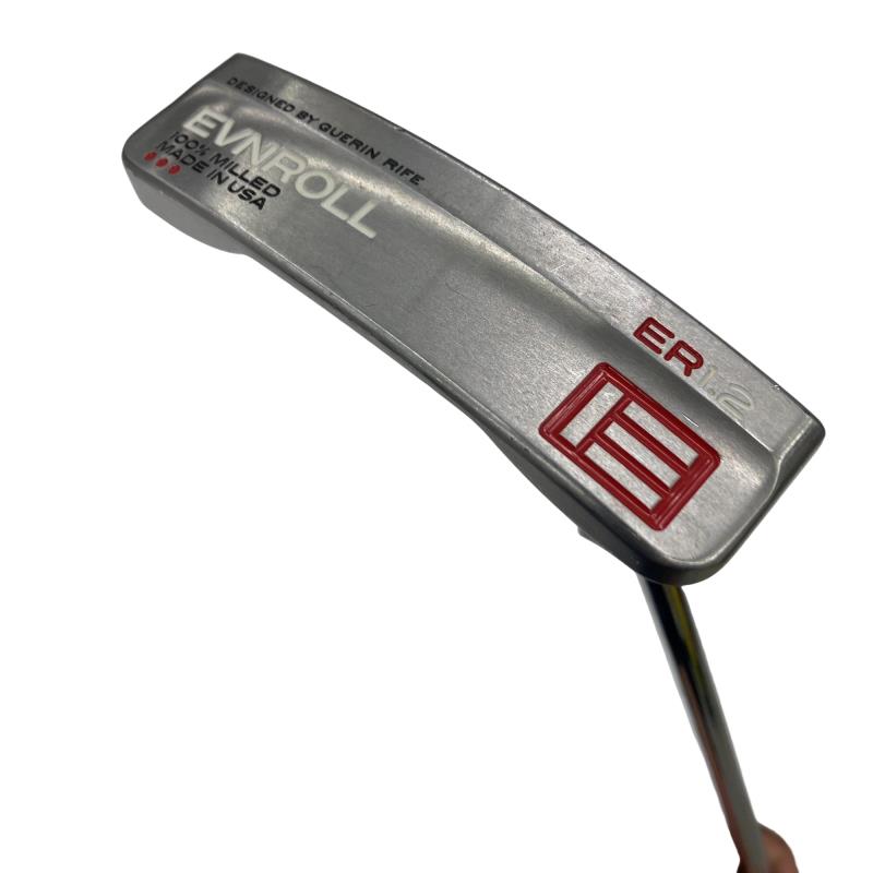 【中古】 EVNROLL EVNROLL ER1.2 34インチ(ピストルグリップ黒) パター PT スチール (フレックスその他) メンズ 男性用 右利き 右用 Cランク ゴルフクラブ|ゴルフパートナー 中古クラブ店