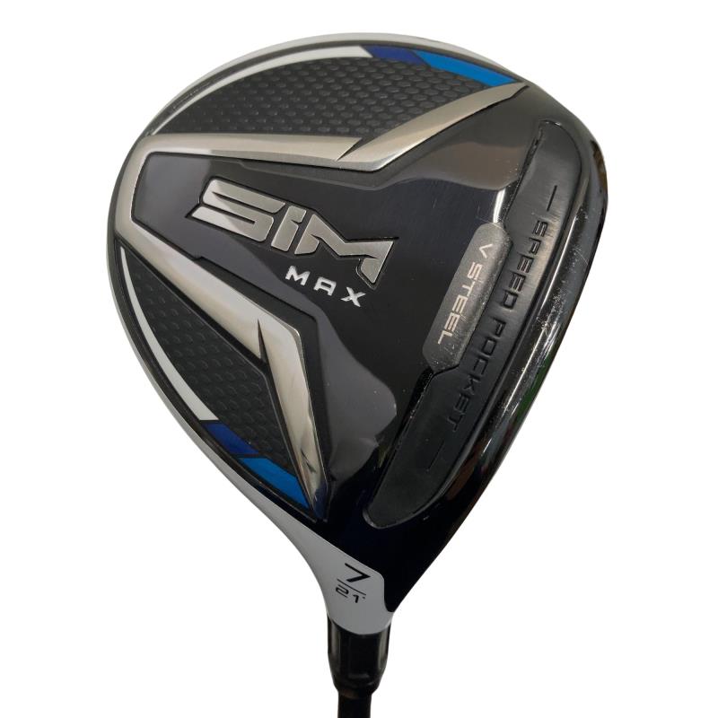 【中古】 仕立て屋お手伝いさん SIM MAX 7W フェアウェイウッド FW TENSEI BLUE TM50(FW) (フレックスSR) メンズ 成人男性用 右利き 右用 C位置づける ゴルフ野球クラブ