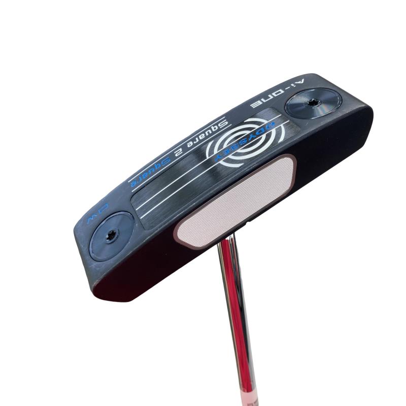 【中古】 オデッセイ Ai-ONE SQUARE 2 SQUARE DW 33in パター PT STROKE LAB 90 スチール写真 (フレックス余分の物) メンズ 成人男性用 右利き 右用 C序列付ける ゴルフ野球クラブ