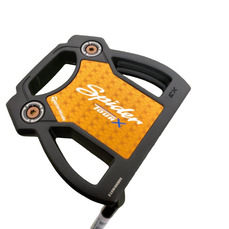 【中古】 テーラーメイド Spider TOUR X PROTO BLACK クランクネック 34インチ パター PT スチール (フレックスその他) メンズ 男性用 右利き 右用 Bランク ゴルフクラブ