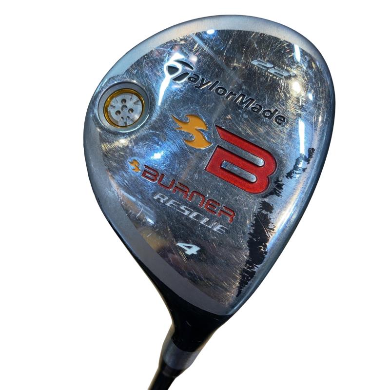 【中古】 テーラーメイド BURNER RESCUE(2008) U4(22°) ユーティリティ UT RE-AX SUPERFAST BURNER PLUS(ユーティリティ) (フレックスR) メンズ 男性用 右利き 右用 Cランク ゴルフクラブ