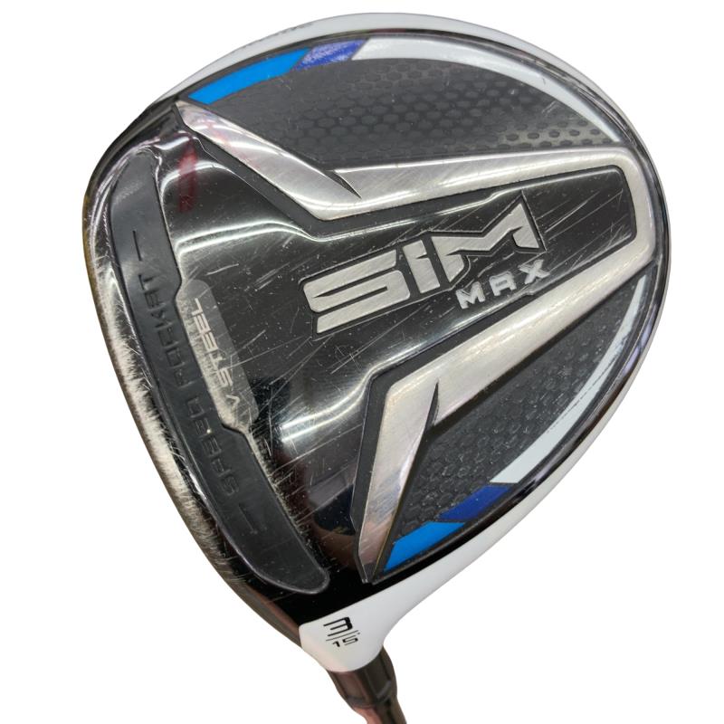 【中古】 仕立て屋御手伝いさん SIM MAX 3W レフティ フェアウェイウッド FW TENSEI BLUE TM50(FW) (フレックスSR) メンズ 成人男性用 左ぎっちょ レフティ 左用 C序列付ける ゴルフ野球クラブ