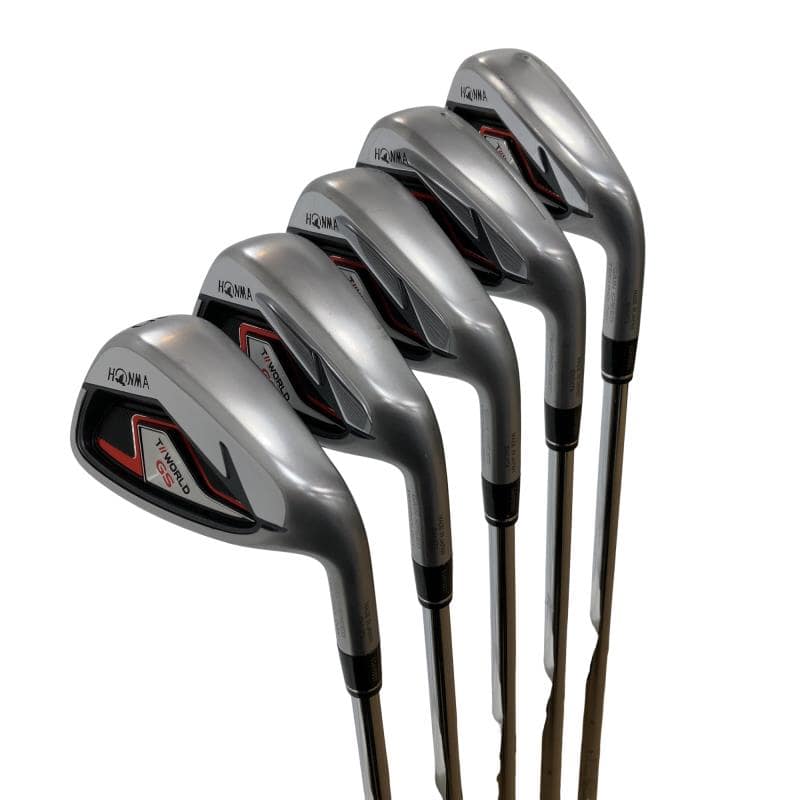 【中古】 本間ゴルフ TOUR WORLD GS 5S アイアン仕掛ける IR NS PRO ZELOS FOR T//WORLD (フレックスS) メンズ 成人男性用 右利き 右用 C価値づける ゴルフ野球クラブ