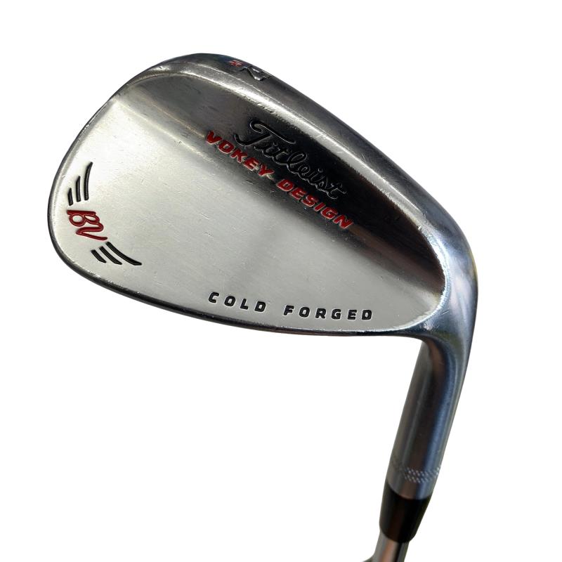【中古】 タイトリスト VOKEY COLD FORGED 52°/08° ウェッジ WG Dynamic Gold (フレックスS) メンズ 成人男性用 右利き 右用 C位置づける ゴルフ野球クラブ