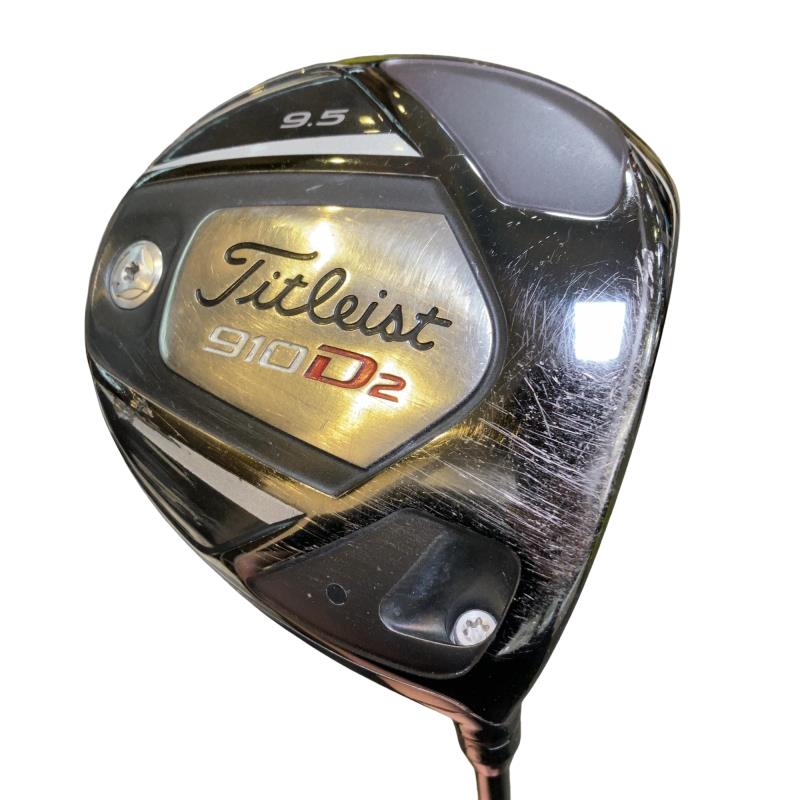 【中古】 タイトリスト 910 D2  9.5° １番ウッド DR Titleist Motore 5.5 (フレックスS) メンズ 成人男性用 右利き 右用 C序列付ける ゴルフ野球クラブ