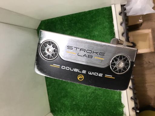 【中古】 オデッセイ STROKE LAB DOUBLE WIDE FLOW 34インチ パター PT STROKE LAB (フレックスその他) メンズ 男性用 右利き 右用 Cランク ゴルフクラブ