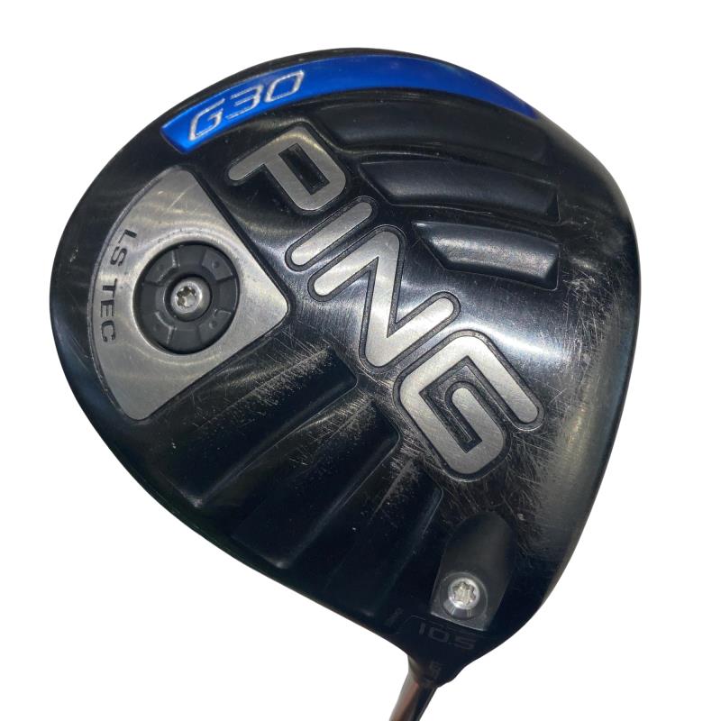 【中古】 ピン G30 LS Tec 10.5° ドライバー DR Tour 65 (フレックスS) メンズ 男性用 右利き 右用 Cランク ゴルフクラブ