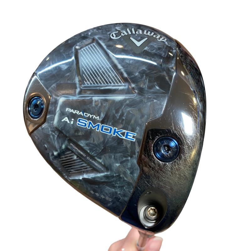【中古】 キャロウェイ PARADYM Ai SMOKE ◆◆◆S ツアーバージョン(CE限定) 9° ドライバー DR 純正特注シャフト (フレックスS) メンズ 男性用 右利き 右用 Cランク ゴルフクラブ