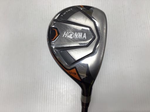 【中古】 本間ゴルフ TOUR WORLD TW747 19° ありがた味 UT VIZARD for 747(ありがた味) (フレックス余分の物) メンズ 成人男性用 右利き 右用 C位置付ける ゴルフ野球クラブ メンズクラブ-クラブ-スポーツ・アウトドア