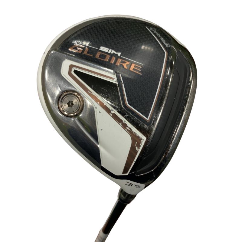 【中古】 テーラーメイド SIM GLOIRE 3W フェアウェイウッド FW AIR Speeder TM(FW) (フレックスR) メンズ 男性用 右利き 右用 Cランク ゴルフクラブ