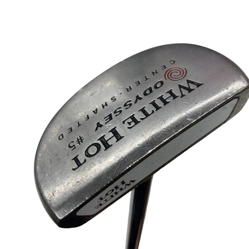 【中古】 オデッセイ WHITE HOT #5 CENTER SHAFTED 34インチ パター PT スチール (フレックスその他) メンズ 男性用 右利き 右用 Cランク ゴルフクラブ