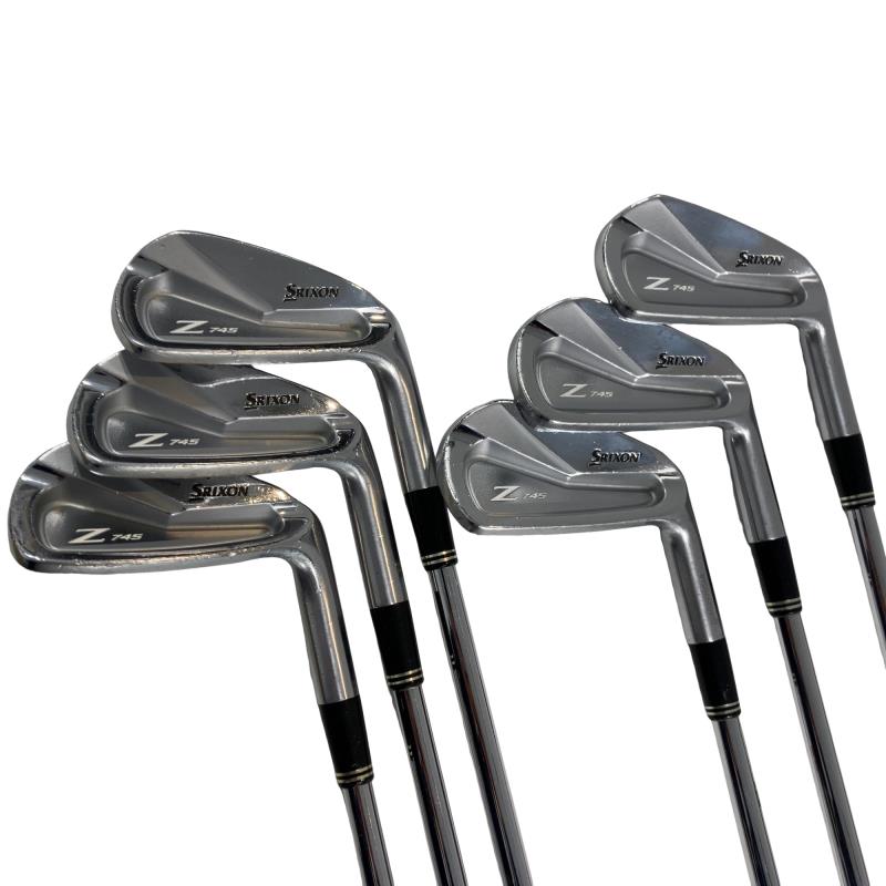 【中古】 ダンロップ SRIXON Z745 6S アイアンセット IR NS PRO 980GH D.S.T (フレックスS) メンズ 男性用 右利き 右用 Cランク ゴルフクラブ|ゴルフパートナー 中古クラブ店