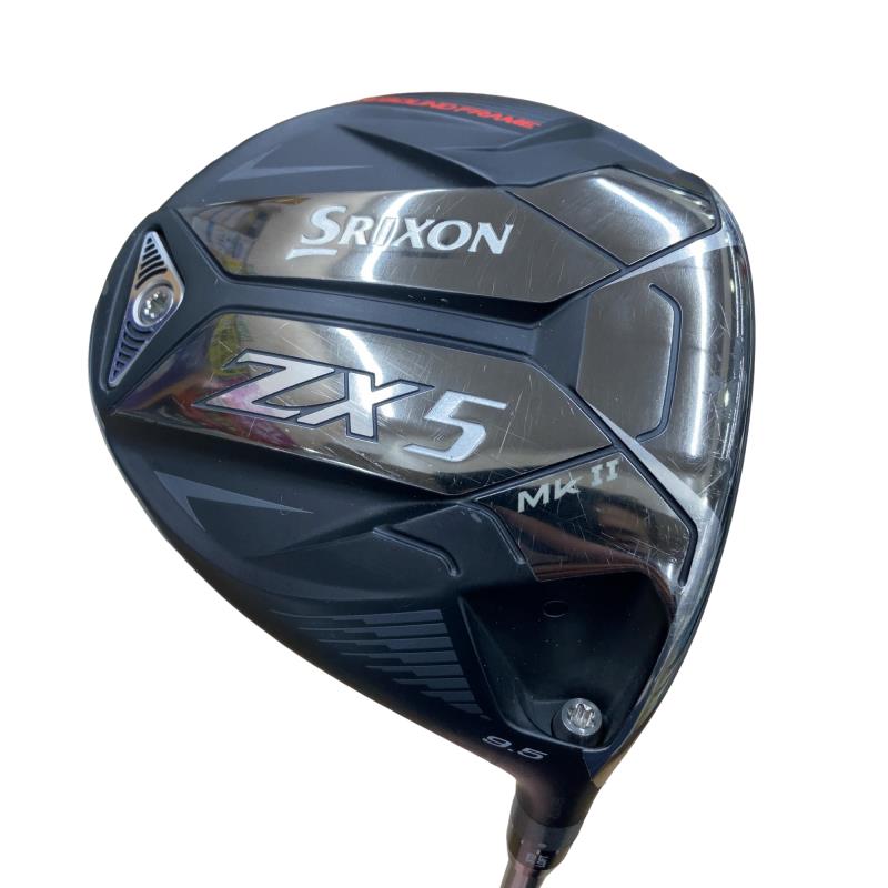 【中古】 ダンロップ SRIXON ZX5 Mk II 9.5° ドライバー DR Diamana ZX-II 50 (フレックスS) メンズ 男性用 右利き 右用 Cランク ゴルフクラブ