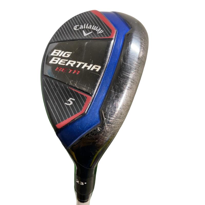 【中古】 キャロウェイ BIG BERTHA(2014) BETA U5 ありがた味 UT AIR Speeder for BIG BERTHA(ありがた味) (フレックスR) メンズ 成人男性用 右利き 右用 C位置付ける ゴルフ野球クラブ クラブ-ユーティリティ
