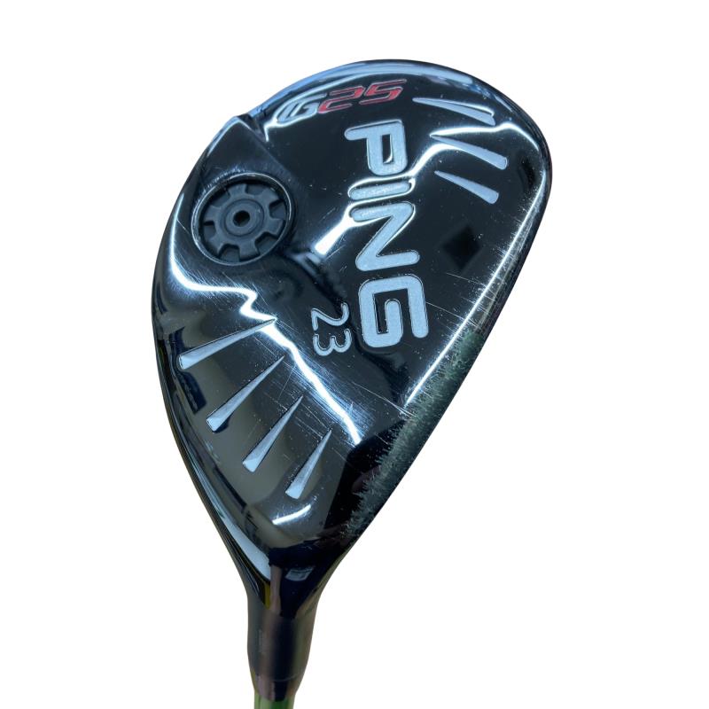 【中古】 ピン G25 23° ありがた味 UT 純然たる特注矢がら (フレックスS) メンズ 成人男性用 右利き 右用 C位置づける ゴルフ野球クラブ