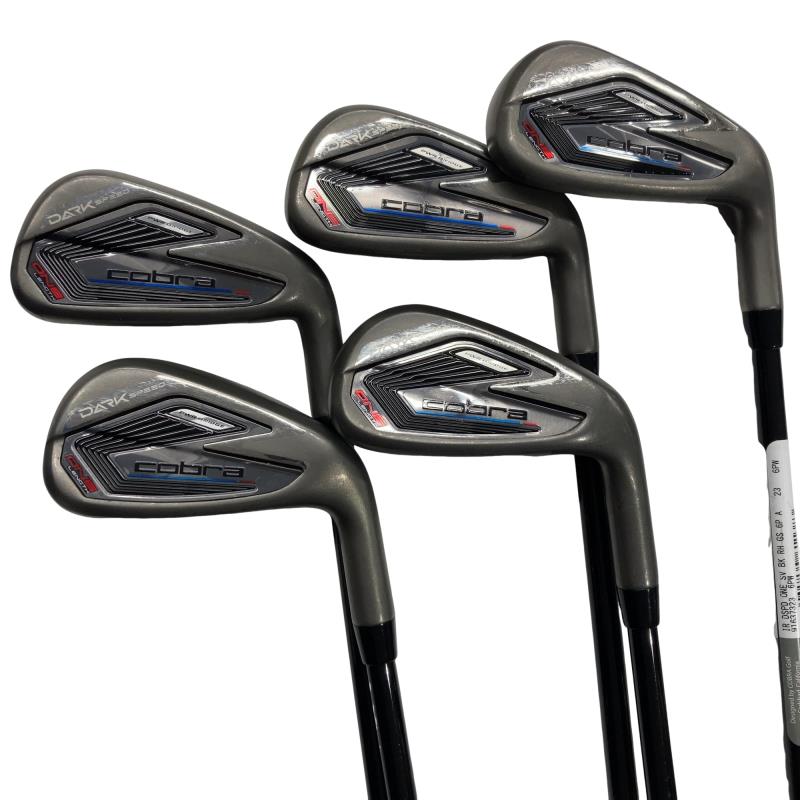 【中古】 コブラ cobra DARKSPEED ONE LENGTH 5S USA アイアンセット IR 純正特注シャフト (フレックスS) メンズ 男性用 右利き 右用 Cランク ゴルフクラブ｜ゴルフパートナー 中古クラブ店