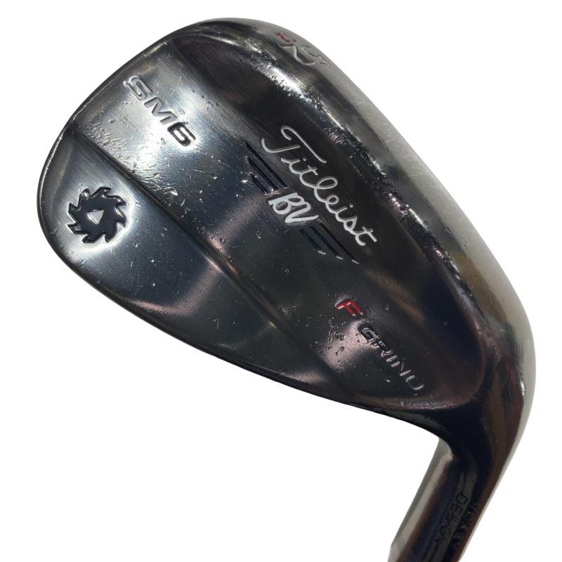 【中古】 タイトリスト VOKEY SPIN MILLED SM6 スティールグレー 52°/12°F ウェッジ WG Dynamic Gold (フレックスS) メンズ 男性用 右利き 右用 Cランク ゴルフクラブ