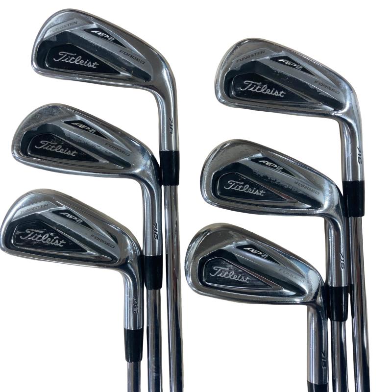 【中古】 タイトリスト Titleist AP2 716 6S アイアン仕掛ける IR NS PRO 950GH (フレックスS) メンズ 成人男性用 右利き 右用 C序列付ける ゴルフ野球クラブ