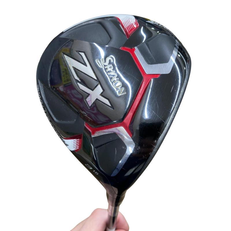 【中古】 ダンロップ SRIXON ZX F 3W フェアウェイウッド FW Diamana ZX50(フェアウェイ) (フレックスS) メンズ 男性用 右利き 右用 Cランク ゴルフクラブ