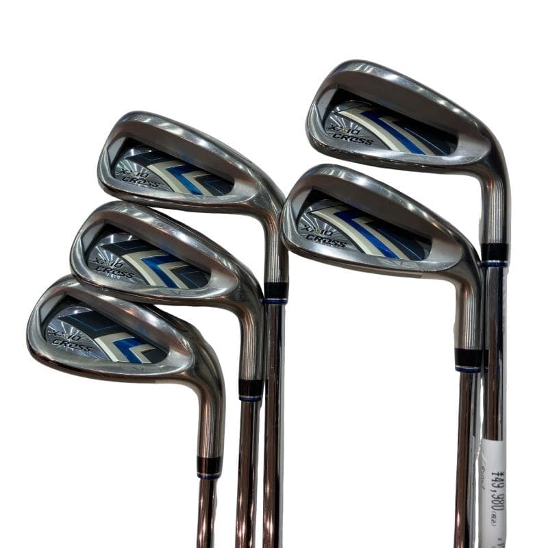【中古】 ダンロップ XXIO CROSS(2021) 5S アイアンセット IR NS PRO 860GH D.S.T for XXIO (フレックスS) メンズ 男性用 右利き 右用 Cランク ゴルフクラブ|ゴルフパートナー 中古クラブ店