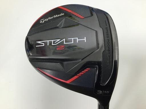 【中古】 テーラーメイド STEALTH2 3W USA フェアウェイウッド FW VENTUS TR RED 5(TM) (フレックスR) メンズ 男性用 右利き 右用 Cランク ゴルフクラブ