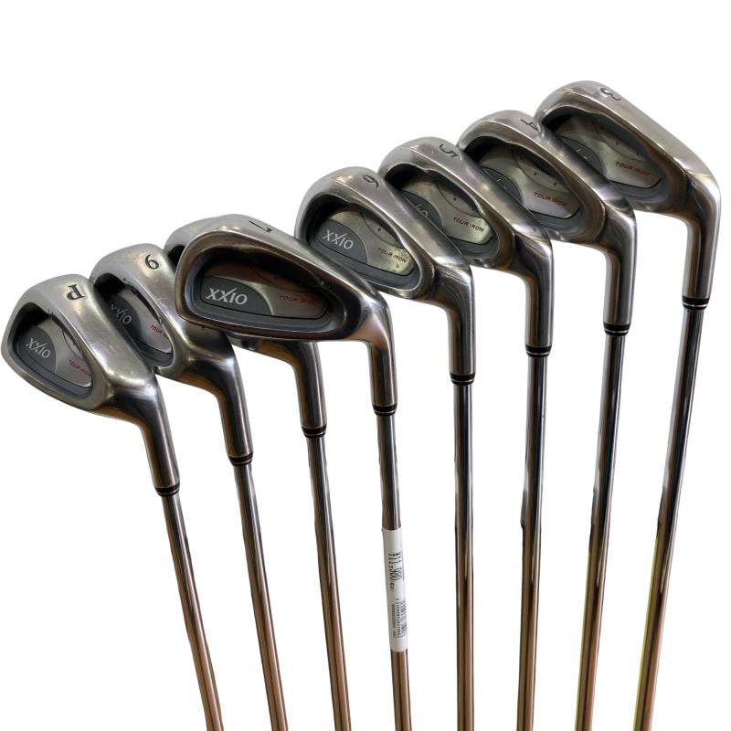 【中古】 ダンロップ XXIO TOUR IRON(2004) 8S アイアン仕掛ける IR RIFLE 100 (フレックスS) メンズ 成人男性用 右利き 右用 C価値づける ゴルフ野球クラブ