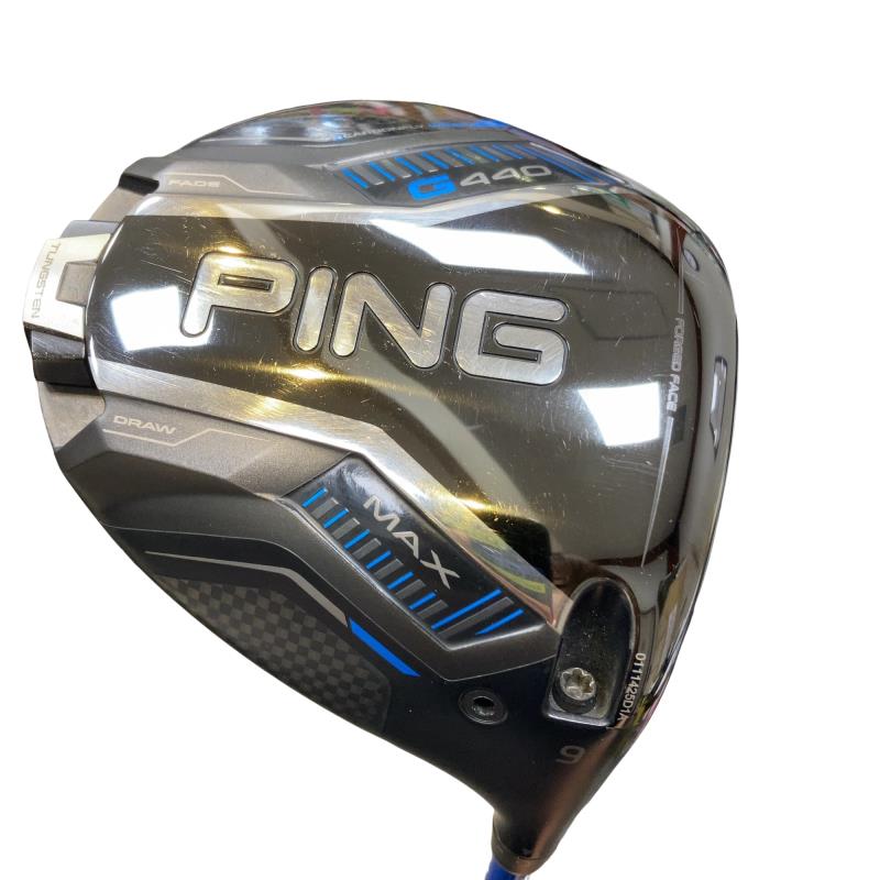 【中古】 ピン G440 MAX  9° １番ウッド DR ALTA J CB BLUE(DR) (フレックスS) メンズ 成人男性用 右利き 右用 C序列付ける ゴルフ野球クラブ