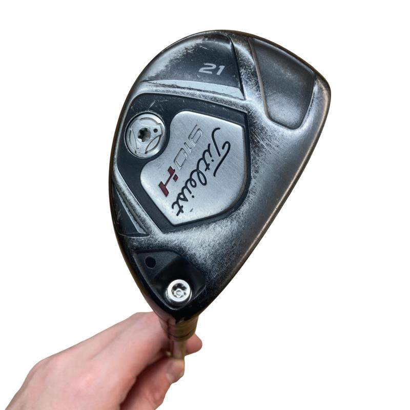 【中古】 タイトリスト 910 H 21° ユーティリティ UT Dynamic Gold (フレックスS) メンズ 男性用 右利き 右用 Cランク ゴルフクラブ