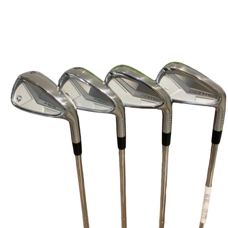 【中古】 テーラーメイド Taylor Made P・8CB(2025) 5S アイアンセット IR 純正特注シャフト (フレックスS) メンズ 男性用 右利き 右用 Cランク ゴルフクラブ