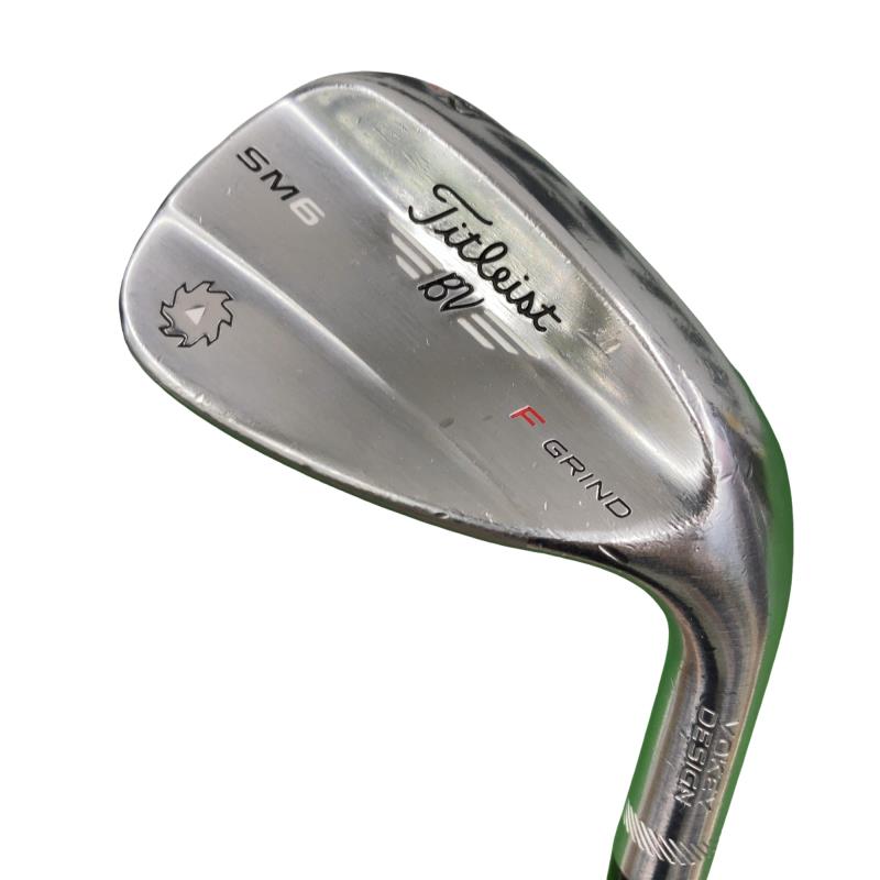 【中古】 タイトリスト VOKEY SPIN MILLED SM6 ツアークロム 52°/12°F ウェッジ WG NS PRO 950GH (フレックスS) メンズ 男性用 右利き 右用 Cランク ゴルフクラブ