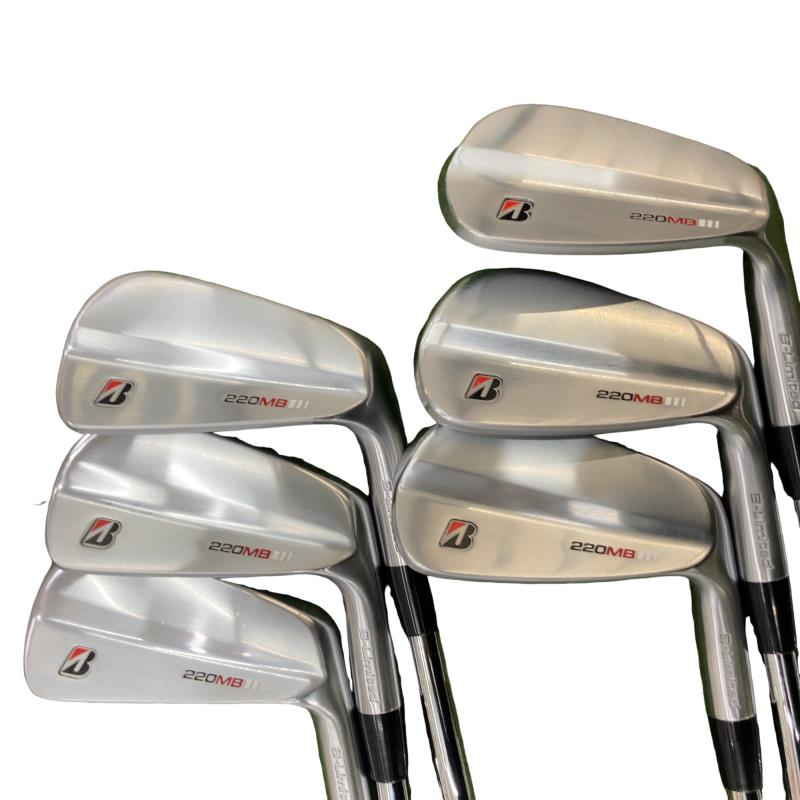 【中古】 ブリヂストン BRIDGESTONE B-Limited 220MB 6S アイアン書き割り IR 純然たる特注矢がら (フレックスS) メンズ 成人男性用 右利き 右用 C位置づける ゴルフ野球クラブ