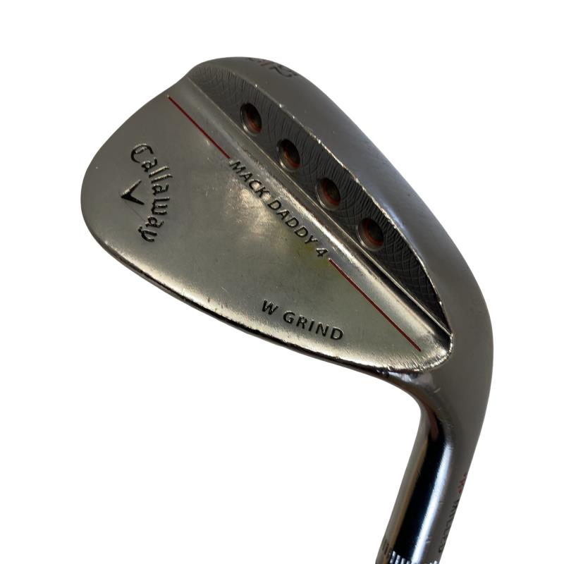【中古】 キャロウェイ MACK DADDY 4 Crメッキ 52°/12°W ウェッジ WG NS PRO MODUS3 TOUR120 (フレックスS) メンズ 成人男性用 右利き 右用 C位置づける ゴルフ野球クラブ