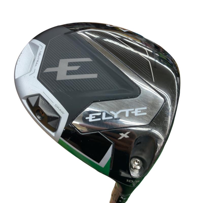 【中古】 キャロウェイ ELYTE X 10.5&deg; ドライバー DR VENTUS GREEN 50 for CW(ELYTE DR) (フレックスS) メンズ 男性用 右利き 右用 Cランク ゴルフクラブ｜ゴルフパートナー 中古クラブ店