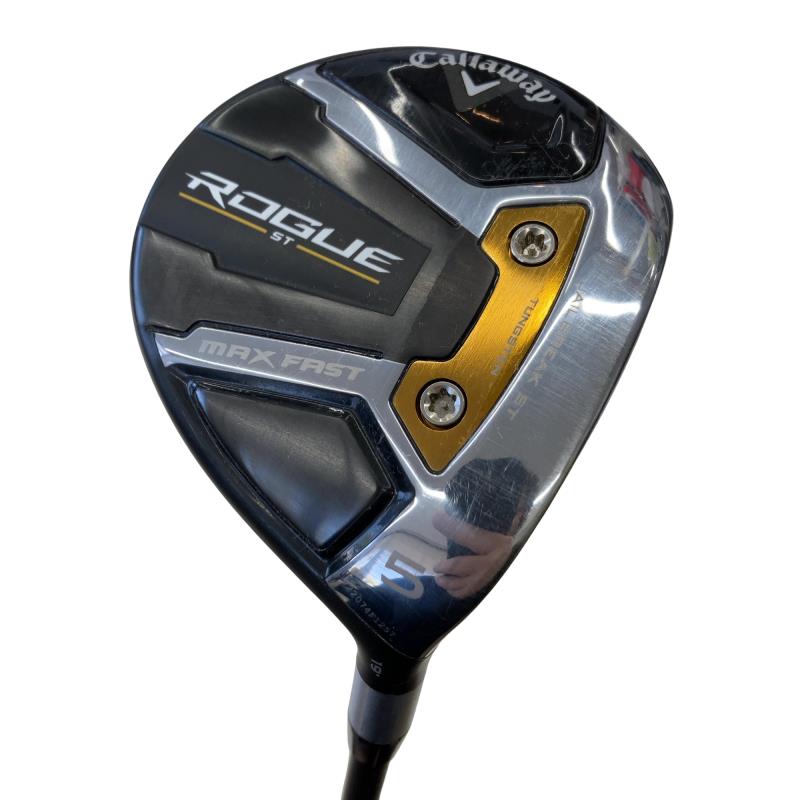 【中古】 キャロウェイ ROGUE ST MAX FAST 5W フェアウェイウッド FW SPEEDER NX 40 for CW(ROGUE ST FW) (フレックスS) メンズ 男性用 右利き 右用 Dランク ゴルフクラブ